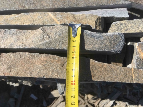 Горбушка златолит мультиколор для облицовки купить в Пскове