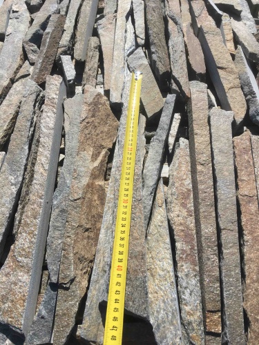 Горбушка златолит мультиколор для облицовки купить в Пскове