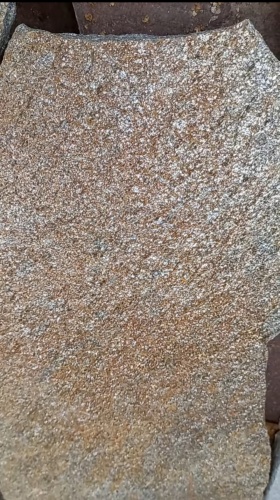 Плитняк златолит серебристый для цоколя, отмостки купить в Пскове