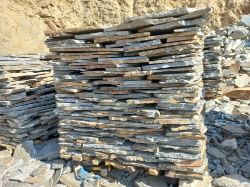 Плитняк серицит облицовочный 10-20мм купить в Пскове